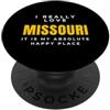 Show Me State Fan Appassionato del Missouri, amo davvero la caverna PopSockets PopGrip Adesivo