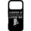 Someone Loves Me In US State Of Rhode Is Custodia per iPhone 17 Pro Qualcuno nel Rhode Island mi ama vintage stato degli Stati Uniti