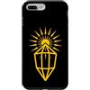 Identicon Design Custodia per iPhone 7 Plus/8 Plus Sun Catcher Prisma Crystal Logo