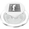 Attrezzature per l'allenamento del Golf Gioco golf Giocatore di golf Palla golf Golf PopSockets PopGrip per MagSafe