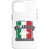 Lakelandwholesale1 Shirt Company Custodia per iPhone 16 Pro Max Calabrese Orgoglio Del Sud Italia Bandiera Calabria Mappa Design