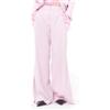 PINKO PANTALONE AMPI CON SPACCO LATERALE - 1032337624 - rosa