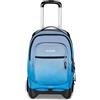 Invicta Trolley Plug Fantasy Shine, Celeste, Effetto brillantini, 34 L, Doppio Scomparto, Cross-over System, Tasca attrezzata, Tasca porta pc, Tasca portaborraccia, Scuola media e superiore, Ragazza