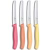 Victorinox Swiss Classic Set 4 Coltelli da Colazione, Pane e Pomodoro 11 cm