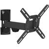 Barkan Mounting Systems Barkan 2300.B Supporto a parete per TV piatta/curva, regolabile, 19"-39", 25 Kg, Nero