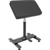 StarTech Poggiabraccio per tatuaggi - Supporto idraulico - Regolabile in altezza da 73 a 92 cm - Angolo da 0 a 180° - Portata 100 kg - Acciaio - Nero
