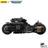 Joy Toy Warhammer 40.000, Motocicletta da combattimento modello "Raider" dei Raven Guard, con due fucili a proiettili "bolt" collegati, scala 22 cm