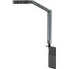 StarTech Supporto per tablet e cellulari - Supporto a collo d'oca con morsetto da letto - Per dispositivi da 12-33 cm - Acciaio inossidabile - Braccio regolabile - Grigio