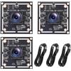 StarTech Modulo fotocamera ov9732 - Dashcam per auto / videocamera d'azione - Grandangolo da 100° - Set da 3 - HD 1280x720 a 30 fps - Rilevamento dei volti - Cavo da 2 m