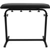 StarTech Supporto per tatuaggi per braccio - Base con superficie imbottita extra-large - Regolabile in altezza da 67 a 100 cm - Rotazione di 340° - Capacità di carico: 80 kg - Materiale: metallo e PVC - Colore: nero
