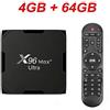 StarTech Android TV Box Max Plus Ultra - 4 GB di RAM, 64 GB di memoria - Processore Amlogic S905X4 - Android 11 - 8K HDR10+ - Wi-Fi, Bluetooth - Versione UE