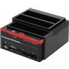 StarTech Docking station esterna per SSD/HDD - Stazione di docking per 3 dischi rigidi, USB 3.0 - Dispositivo portatile per unità disco - Compatibile con Windows 98/ME/2000/7 - Spina di tipo EU