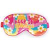 Legami - Sleep Mask Nap Queen, Mascherina da Notte con Elastico Regolabile, Super Soffice, Tema Daisy, in Poliestere, 20.5 x 10 x 1 cm