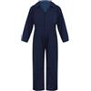 Linjinx Mono Da Lavoro Per Bambini Moda Tuta Da Meccanico Solido Con Cerniera E Alette Tuta Aviatore Pilota Dauto Costume Per Bambini 516 Anni