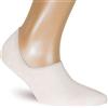 ALL ABOUT SOCKS Calzini Invisibili Donna Bianchi Invisibili 35-38 - ANTISCIVOLO - Pedulini PREMIUM - Pedule donna Salvapiedi (5 Paia)