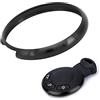 Akozon - Copertura per anello portachiavi, in alluminio, intelligente, per mini R55 R56 R57 R58 R59 R60 (nero)