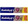 Kukident Plus Crema Adesiva Barriera Anti Cibo Sapore Neutro Bipack 57 gr - - 988897676
