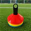 SZLIFE Cinesini per Allenamento Calcio Thickened in PE Multicolore 1 Pezzo, Cinesini per Allenamento Agilità Impilabili, Cinesini Segnaposto Impilabili, Logo Disc Handbag 1