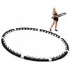 FFitness HULA HOOP MASSAGGIANTE CERCHIO FITNESS GINNICO DIMAGRANTE CON SFERE MASSAGGIANTI COMPONIBILE FITNESS