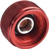 Drawup DAIWA PR100 PR100L - Dado con manico per mulinello da pesca, in metallo di alta qualità, con tappo a vite, 1 unità (rosso)