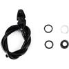 Drawup Tubo Silicio Peep Sight per Compound con Clarificatore Tubo Silicio | Migliora allineamento tre punti, materiale gomma , ideale per preciso, per facile installazione