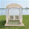 PattenlLevi 25,7 x 24,6 x 17,5 cm, organizer da scrivania per ufficio, studio, camera | Pod impermeabile per esterni in tessuto Oxford e PVC, tenda pop-up, tenda sportiva trasparente, impermeabilità superiore a