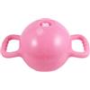 Veemoon Kettlebell Yoga Fitness Rosa in Pvc Doppie Maniglie | Peso Regolabile, Base Piatta, Portatile, Protezione Pavimento, per Yoga e Danza, per Sportivi