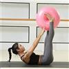 LICAEVEY Palla Yoga Donut per Allenamento Core con Pompa | Supporta fino a 300 libbre, Materiale in PVC antiscivolo e non in lattice, Leggero 900 g e insapore, Da utilizzare per lo