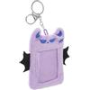 Tofficu Portacarte Fotografico Peluche Rosa Demoniache per Fan e Studenti | Pendente Multifunzione, Display per Piccole Tessere, Dettaglio in Plastica e Metallo, Stile Cartoon Unico