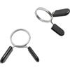 Drawup 4 collari a molla per manubri, 50 mm, chiusura rapida in metallo | Meccanismo a molla Quick-Lock, misura standard da 50 mm, costruzione, impugnatura antiscivolo, presa sicura