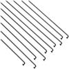 GMZQSN 10 raggi in acciaio inox 14G con nippli - ad alta resistenza per la riparazione di ruote di mountain bike e bici da strada (260 mm)