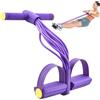 Tokaneit Allenatore Addominale 10 Tubi Viola Attrezzo Fitness per la Casa,Attrezzo per Allenamento Bodybuilding,Estensore per Tutto il Corpo,Corda di Resistenza Multifunzionale,Elastica di Tensione