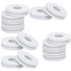 RiToEasysports Plancia di Avvolgimento in Schiuma 100 Pezzi, Bobine | Schiuma Galleggiante Ad Alta densità, Impermeabile e Ad Asciugatura Rapida, Diametro Interno 1,7 Cm, Esterno 4,5 Cm, Adatto