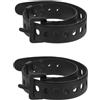 TOYANDONA 2 Pezzi Cinturino per Chiusura Rapida Lunghezza Regolabile in Gomma Nera Coltello da Immersione per Immersioni Subacquee e Sport Acquatici