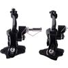 SZjzGNUHm Freni a Doppio Pivot per Bici da Corsa in Alluminio con Pattini C-Type Compatibili con Sistemi V-Brake Anteriori e Posteriori(Rear)