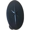 YGLEEULI Generico Oblò da Barca Piastra di coperta for ispezione della barca | Piastra da ponte ovale for kayak 45x26 cm
