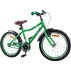 SYDE Bicicletta per bambini da 18 pollici, per 5-7 anni, verde