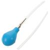 UKCOCO Pompa per Pesci da Fly Fishing, Pompa la Pesca a Mosca in Plastica Blu, Tubo Trasparente, Compatta e Portatile, per Pesci e Acquario, per Pesca All'aperto e Preparazione Esche