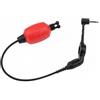 FOX Black Label Halo Dumpy Bobbin Red | Indicatore di abboccata per pesca alla carpa | Il LED si illumina debolmente quando l'allarme è acceso, poi luminoso per indicare il morso | Corpo opaco 10 g e