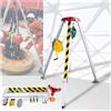 JIiopCFegh Sistemi di treppiede alluminio Supporto di sollevamento retrattile