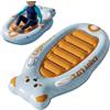 Generico Inflatable Bodyboard - Kids Surf Board | Orange Float