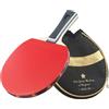 Drawup Racchetta da ping pong a 7 strati in legno per tipo racchetta da ping pong | Legno a 7 strati, offensivo per tipo, design con manico lungo, maggiore potenza, adatto per l'attacco