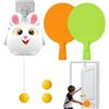 Genérico Set da ping pong da porta per bambini, attrezzatura sportiva portatile interattiva | Gioco da ping pong portatile per ricreativo, competizione, casa, interno, esterno, cortile, parete