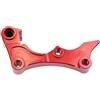 Forgekael Staffa Adattatore Disco Freno CNC Compatibile con Bici CR125E CR125R CR250R CR250E 2002-2008 CRF250R 250X 450R 450X 450RX 2004-2021