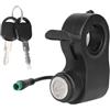 Generic Blocco interruttore di accensione dell'acceleratore con chiavi for scooter elettrico for Ku-Kirin G2 Pro G2 Max