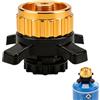 Feirdhoo Adattatore per cartucce di gas compatibile con Campingaz Easy Clic su EN417