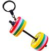 Générique A Forma di Manubrio Fitness Anello Chiave Staccabile Manubrio | Fascino Decorativo Per La Borsa Per Le Donne E Gli Uomini Per Lo Zaino E La Borsa