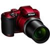 Nikon Fotocamera Bridge compatta Coolpix B600 - Rosso + Nikon Nikon Nikkor 60x Wide Optical Zoom ED VR 24-1440 mm f/3.3-6.5 f/3.3-6.5 - refurbished