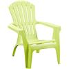 ipae progarden ProGarden Sedia Dolomiti Deck Chair, Verde
