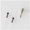 Final Audio Final C106 Silver-Coated OFC IEM Auricolari Cavo 2 Pin 3.5mm Forma L 1.2m 3.9ft